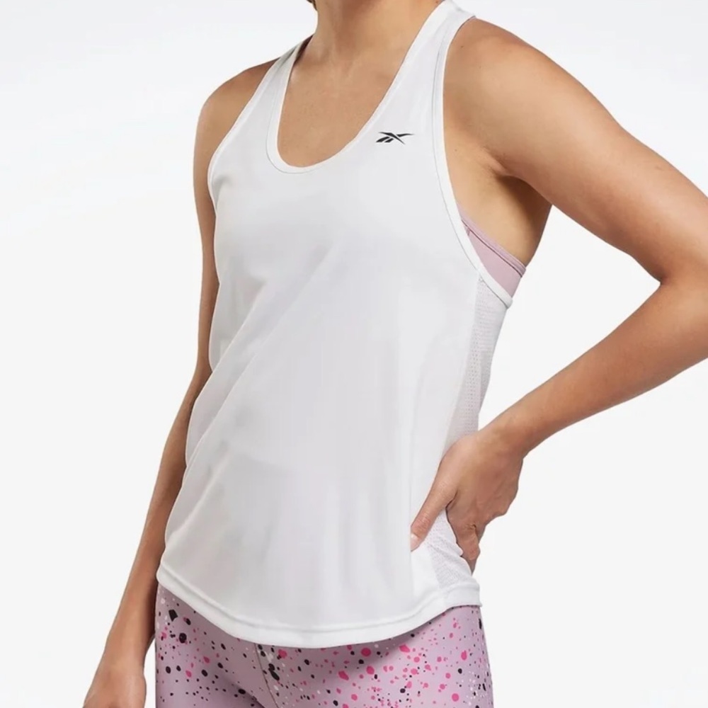 Reebok Performance ID TRAIN MESH BACK T - Tank tops white S